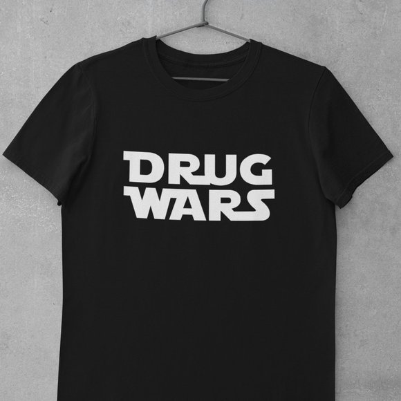 Drug Wars Shirt, 90's Hip Hop - Picture 1 of 1